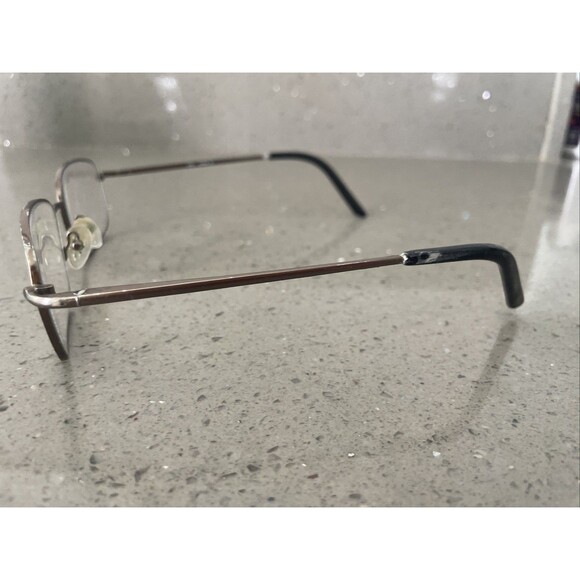 Saki Japan Eyeglasses Mod 313 Col. Gun Black Silver 56-17-145 FRAMES ONLY - Picture 3 of 12